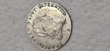 Austria 3 kreuzer 1821 B , argint , luciu , detalii de colectie