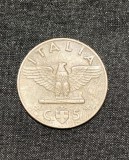 Moneda 5 centesimi 1938 Italia