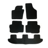 Covorase mocheta VW Sharan (7N) 2010-2022 Negru, set de 5 bucati