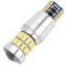 Led auto T10 Canbus cu 28 SMD 3014 + Lupa &ndash; fara polaritate