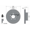 Set disc frana Citroen Jumper 2 Box 04.06-, Jumper 2 Bus 04.06-, Jumper 2 04.06-; Fiat Ducato Box ( 250) 07.06-, Ducato Bus (250) 07.06-, Ducato (250, Textar
