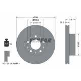 Set disc frana Citroen Jumper 2 Box 04.06-, Jumper 2 Bus 04.06-, Jumper 2 04.06-; Fiat Ducato Box ( 250) 07.06-, Ducato Bus (250) 07.06-, Ducato (250, Textar