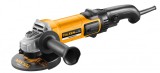 Polizor unghiular Tolsen FX Force Xpress 1200W, 125mm, Industrial + Accesorii: Maner, Cheie, Protectie Disc