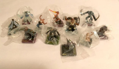 Lot 12 figurine Wizards 2006, in tipla (nedesfacuti), colectie foto