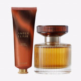 Cumpara ieftin Apa de Parfum Amber Elixir, 50 ml + Cremă de m&acirc;ini, 75 ml - Oriflame