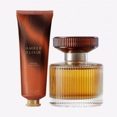 Apa de Parfum Amber Elixir, 50 ml + Cremă de mâini, 75 ml - Oriflame
