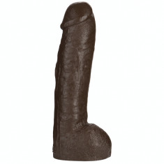 Dildo Realistic Hung Chocolate Vac-U-Lock 32 cm
