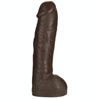 Dildo Realistic Hung Chocolate Vac-U-Lock 32 cm foto