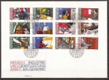 LIECHTENSTEIN 1984 INDUSTRIE ( FDC )