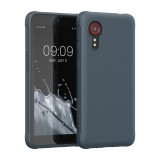 Husa Kwmobile pentru Samsung Galaxy Xcover 5, Silicon, Albastru, 54536.202, Carcasa