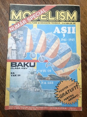 Revista Modelism nr. 3-4 / 1990 / C rev M1 foto