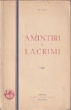 D. IOV - AMINTIRI SI LACRIMI ( CU DEDICATIE SI AUTOGRAF ) ( 1932 )