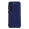 Husa compatibila cu samsung galaxy s23 plus, matte efect, camera ultra safe, htpmag, albastru