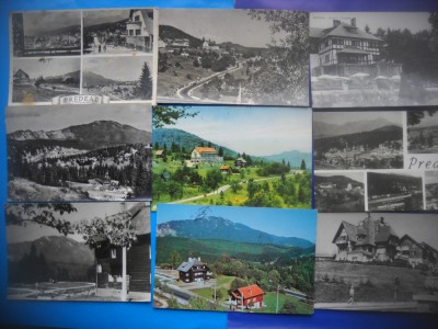 HOPCT LOT NR 232 PREDEAL -JUD BRASOV -9 CARTI POSTALE-RPR-CIRCULATE foto