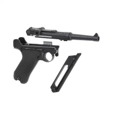 Pistol Istoric LuggerP08 4inch BlowBack CO2 airsoft 6mm