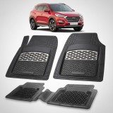 Cumpara ieftin Covorase Auto Hyundai Tucson II (2015-2020) - Cauciuc Tip Tavita-Silver