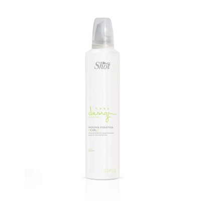 Spuma fixativa pentru par cret PERFECT CURL - 300 ml foto
