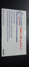 Vand 1 cutie Clexane 0.6 ml (6000Ul)