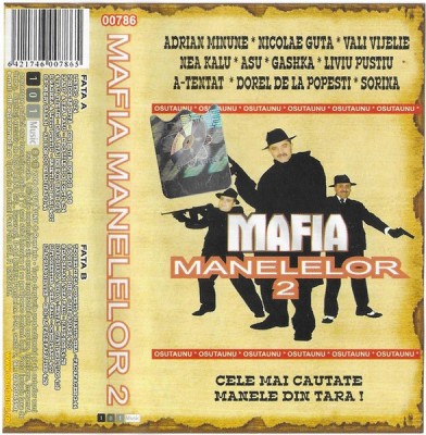 Casetă audio Mafia Manelelor 2, originală foto