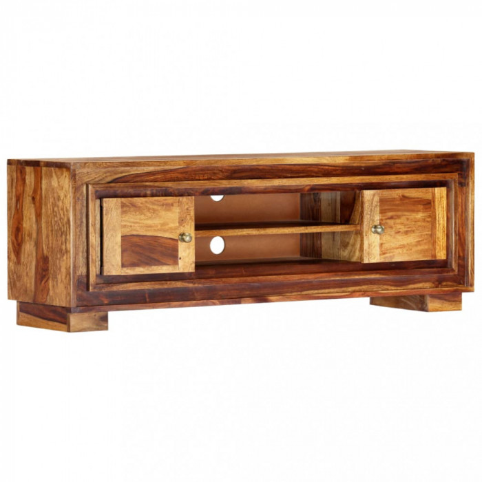 Gossi comoda tv, 118 x 30 x 40 cm, lemn masiv de sheesham