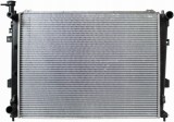 Radiator Kia Carens 06-13, motor: 1.6, 2.0, 640x490x26, OEM/OES (Doowon), Aluminiu/ Plastic brazat, 253101D160