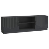 vidaXL Cabinet TV Negru 150 x 31 x 47 cm Lemn prelucrat 895376