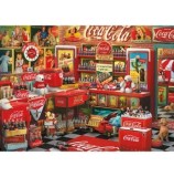 Cumpara ieftin Puzzle Schmidt - Coca Cola: Nostalgieshop, 1000 piese