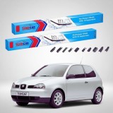 Cumpara ieftin Ștergătoare Seat Arosa 6H 1999-2004 | Set Față Flat &ndash; TeamCar&reg;