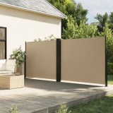 Copertina laterala retractabila, bej, 160 x 600 cm GartenMobel Dekor, vidaXL