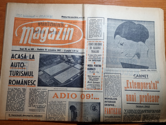 magazin 25 noiembrie 1967-santierul fabricii de autoturisme dacia de la colibasi