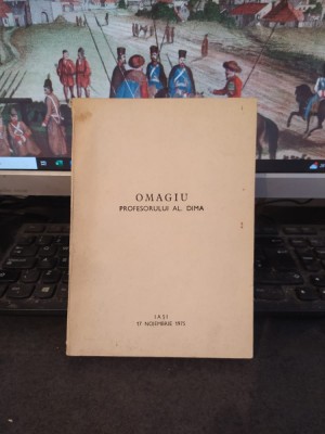 Omagiu profesorului Al. Dima, Iași, 17 noiembrie 1975, 164 foto