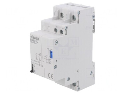Releu bistabil de impulsuri DPDT 32A IP20 foto