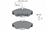 Set placute frana TEXTAR 2360301