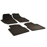 Cumpara ieftin Set Covorase Auto Cauciuc Umbrella pentru Skoda Roomster (2006-2015), Gri Carbon, 4 Buc, Cod 45203