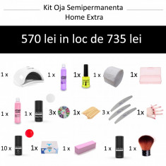 KIT SEMI HOME EXTRA JUSTNAILS foto