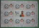 TIMBRE ROMANIA MNH LP1961e/2012 ROM&Acirc;NIA -ORD. SUVERAN MILITAR DE MALTA minicoală