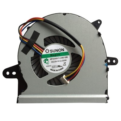 Cooler/FAN laptop Asus X501U X401U F401 F501 F401U F501U X401 X501 X401V X501V S401U R402U S501U R502U 4PIN foto