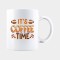Cana alba personalizata IT&#039;S COFFEE TIME, INOVATIX&reg;. 330ml