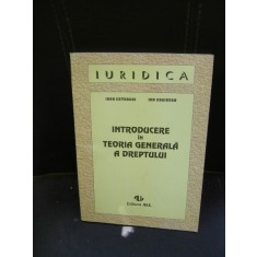 INTRODUCERE IN TEORIA GENERALA A DREPTULUI - IOAN CETERCHI