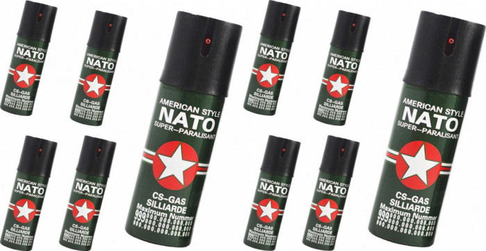 SET 10 SPRAY PARALIZANT NATO,CELE MAI EFICIENTE,FII SIGUR INTR-O LUME NESIGURA!