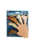 Set figurine pentru deget, animale domestice, plastic, 5 bucati set