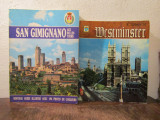 Set 2 albume-ghid San Gimignano, L&#039;abbaye de Westminster (limba franceză)