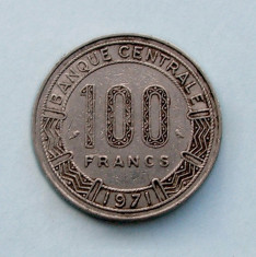 GABON - 100 Francs 1971 foto