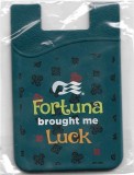 Buzunaras din plastic Fortuna broght me luck, in tipla