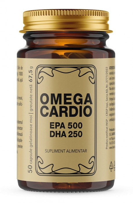 Omega cardio 50cps gelatinoase moi