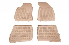Covorase Presuri Auto Cauciuc Dedicate Bej VW PASSAT B5 1996-2005