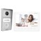 Kit videointerfon analogic 7inch, camera 2MP, conectare 2 fire - HIKVISION DS-KIS101-P(S) SafetyGuard Surveillance