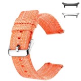Curea material textil, compatibila cu Samsung Galaxy Watch Ultra2, Telescoape QR, 22mm, Merigold Orange