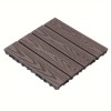 Placa WPC decking exterior, 30x30 cm, sistem interconectare click, grosime 2.2 cm, gri, ProCart