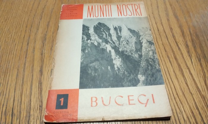 BUCEGI - Muntii Nostri nr. 1, 20 p. + harta